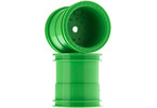 Axial 2.2 Monster Truck Wheels 63mm Green (2)