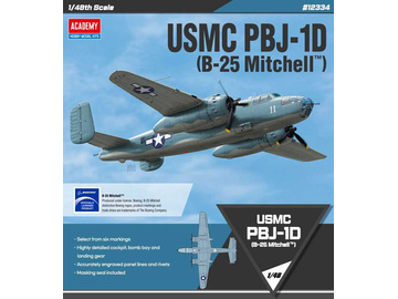 Academy B-25 Mitchell USMC PBJ-1D (1:48) / AC-12334