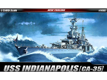 Academy USS CA-35 Indianapolis (1:350) / AC-14107