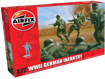 Airfix figurky - WWII německá pěchota (1:72) / AF-A00705