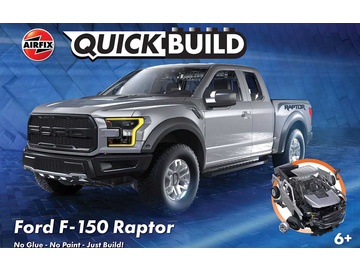 Airfix Quick Build - Ford F-150 Raptor - Grey / AF-J6053