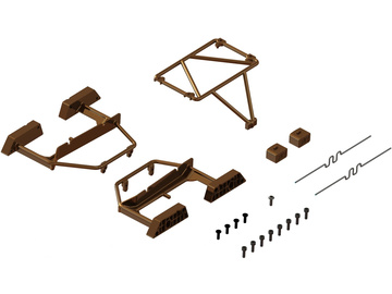 Arrma Desert Truck Body Roll Cage Set, Bronze: Grom / ARA-2023