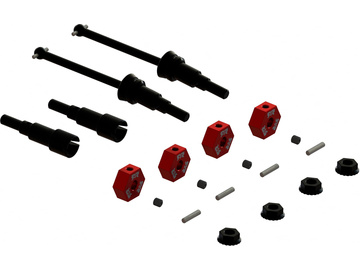 Arrma Metal Axle & Wheel Hex Set B (4): Grom / ARA311231