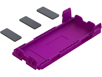Arrma Battery Door Set, Purple / ARA320771