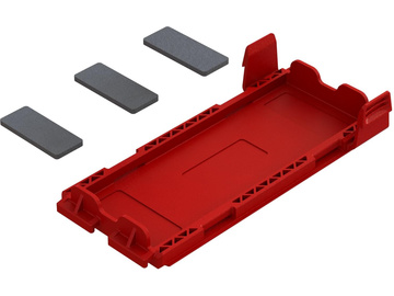 Arrma Battery Door Set, Red / ARA320779