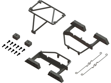 Arrma Desert Truck Body Roll Cage Set, Black: Grom / ARA320821