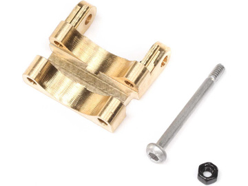 Axial Rear Upper Link Mount, Brass 1.5g: SCX24 / AXI302006