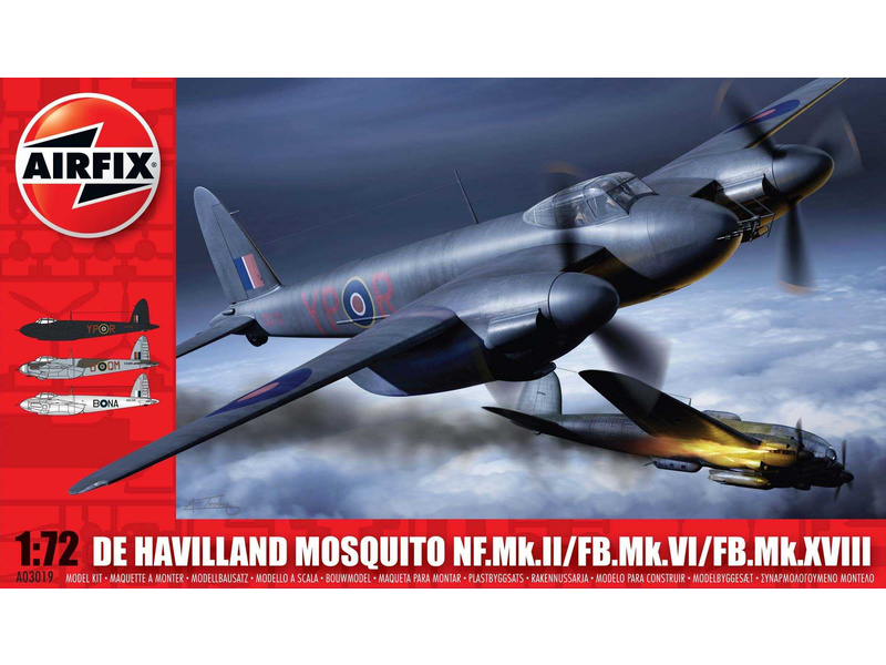 Airfix De Havilland Mosquito Nfiifbvimkxviii 172 Af A03019 Astra 