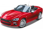 Bburago Plus Fiat 124 Spider 1:24 červená