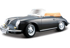 Bburago Porsche 356B Cabriolet 1961 1:24 černá