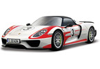 Bburago Porsche 918 Weissach 1:24 bílá