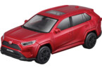 Bburago Toyota RAV4 2022 1:43 metallic red