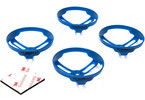 Blade Prop Guards Blue (4): Torrent 110