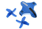 Blade Canopy Option Set with Props, Blue: Inductrix Switch