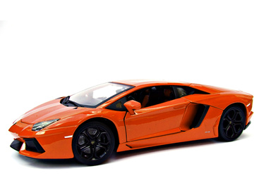 Bburago Plus Lamborghini Aventador LP 700-4 1:18 oranžová metalíza / BB18-11033O