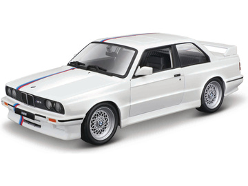 Bburago BMW 3 Series M3 1988 1:24 bílá / BB18-21100W