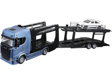 Bburago Scania 770S Blue s Porsche Macan 1:43 / BB18-31467