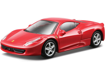 Bburago Kit Ferrari 458 Italia 1:43 červená / BB18-35203