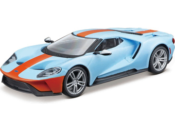 Bburago Ford GT 2019 1:32 světle modrá / BB18-43043-2019