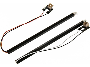 Blade Right Boom Set With LEDs (2pc): Ozone / BLH9708