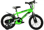 DINO Bikes - Children's bike 14" green