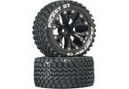 Duratrax Wheels 2.8" H12x17mm Picket ST C2 (2)