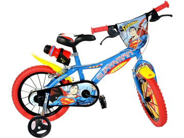 DINO Bikes - Dětské kolo 14" Superman / DB-614-SM