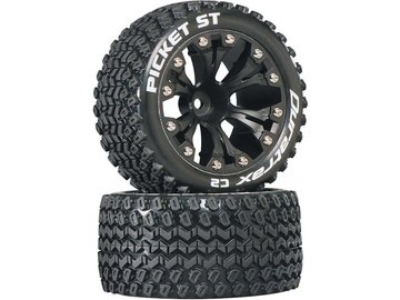 Duratrax Wheels 2.8" H12x17mm Picket ST C2 (2) / DTXC3550