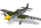 E-flite P-51D Mustang 1.0m AS3X+ SAFE Select BNF Basic