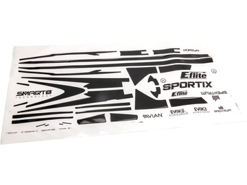 E-flite Decal Sheet: Sportix 1.1m / EFL-1967