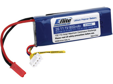 E-flite LiPo Battery 11.1V 800mAh 15C JST / EFLB0996