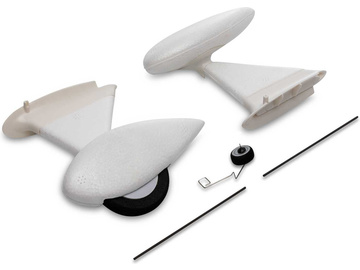 E-flite Landing Gear Set White: Waco 0.55m / EFLU05356
