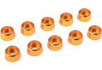 Washer for M4 Socket Head Screws OD=10mm Aluminium Gold (10)