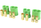 Connector Gold Plated CC 6.5mm (2 pairs)