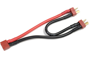 Sériový Y-kabel Deans 12AWG 12cm / GF-1321-070