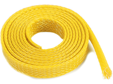 Wire Protection Sleeve Braided 8mm Yellow (1m) / GF-1476-023