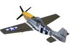 P-51D Mustang 150 ARF se zatahovacím podvozkem