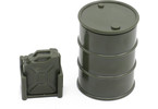 H-Speed oil drum 42mm, 24mm canister 1:24 dark green