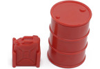 H-Speed oil drum 42mm, 24mm canister 1:24 red