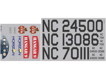 Hangar 9 Decal Sheet: J-3 Cub 10cc, 82.5" / HAN500522