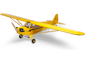 Hangar 9 J-3 Cub 10cc EP PNP, 82.5" with Receiver and Battery Combo / HAN5175CEP