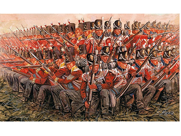 Italeri figures - British infantry 1815 (Napoleonic wars) (1:72) / IT-6095