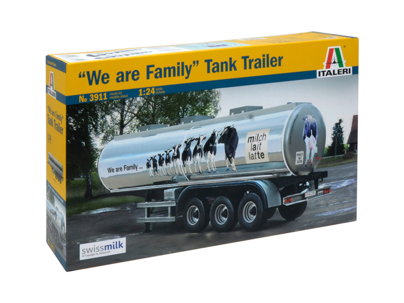 Italeri CLASSIC TANK TRAILER "We are family" (1:24)