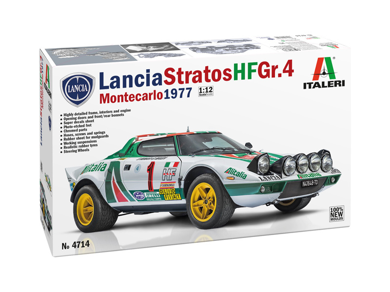 Italeri Lancia stratos HF Gr.4 (1:12)