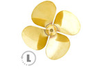 Raboesch boat propeller class 174 60mm M5 4-blade left