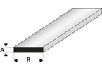 Raboesch profil ASA čtyřhranný 1.5x2.5x1000mm