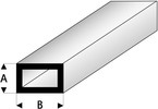 Raboesch profil ASA trubka čtyřhranná 6x12x1000mm