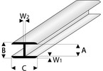 Raboesch profil ASA spojovací plochý 2x330mm (5)