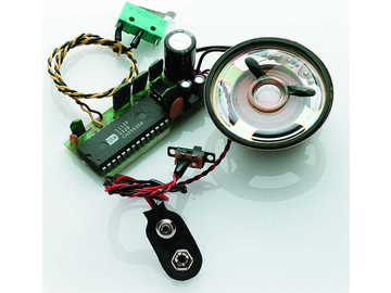 Krick Zvukový modul motor malý benzín, diesel, houkačka / KR-65106