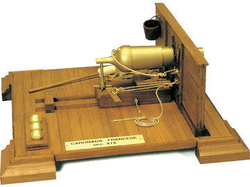 Mantua Model Francouzský kanón 1:17 kit / KR-800800